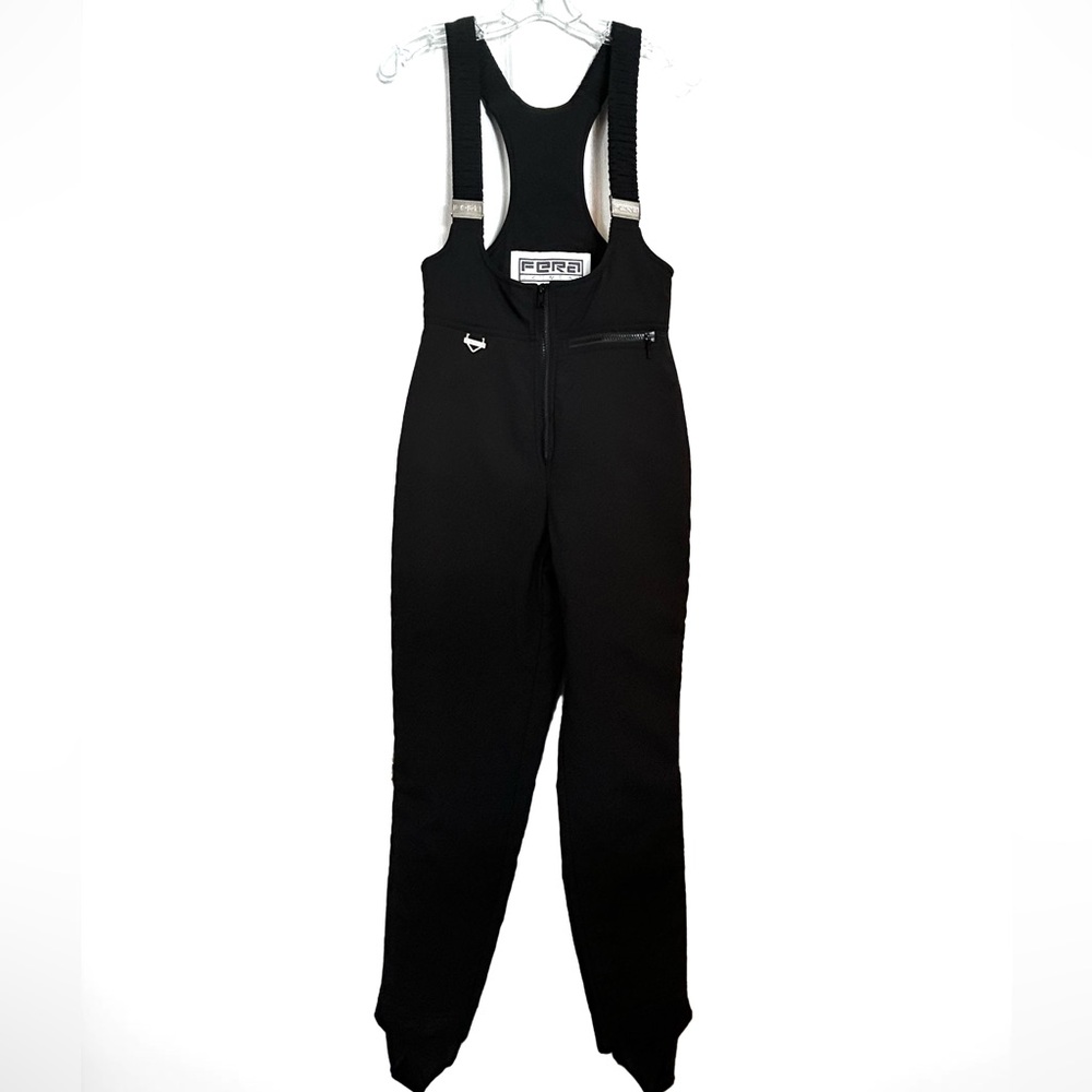 FERA Skiwear Black Ski Bib Snow Pants